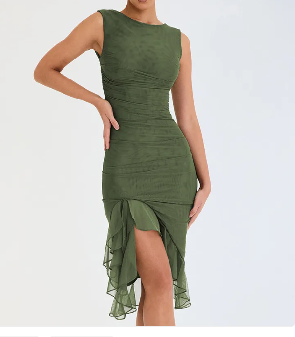 Women's Casual Midi Dress
