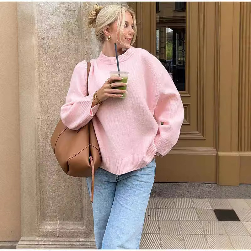 Women's Loose Fit Long Sleeve Top