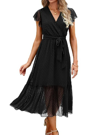 Women's French Vintage-Style Summer Dress