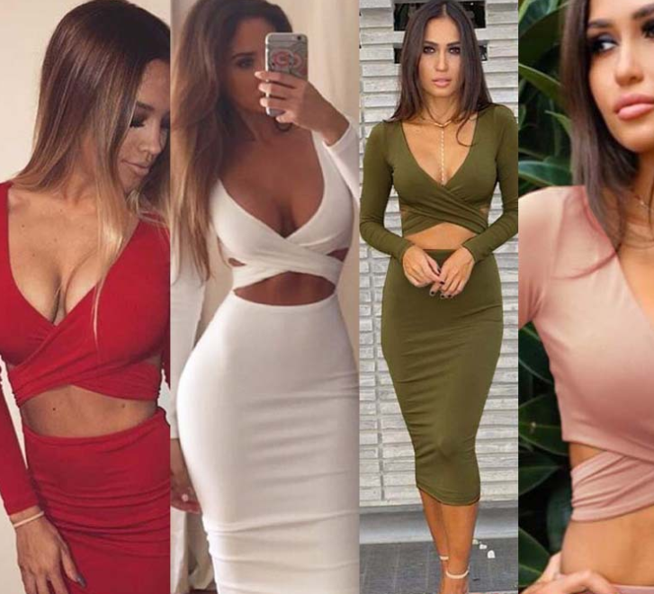 Women's Bandage Bodycon Party Dress – Sleeveless Mini