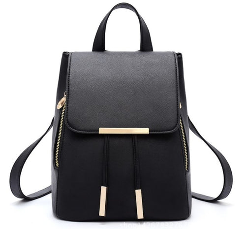 Vegan Leather Travel Backpack