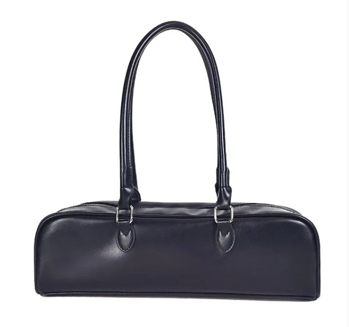 Women's Vegan Leather Baguette Bag