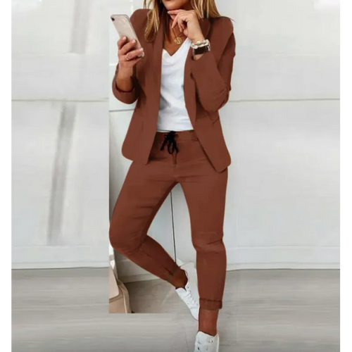Women's Blazer and Trousers Office Set