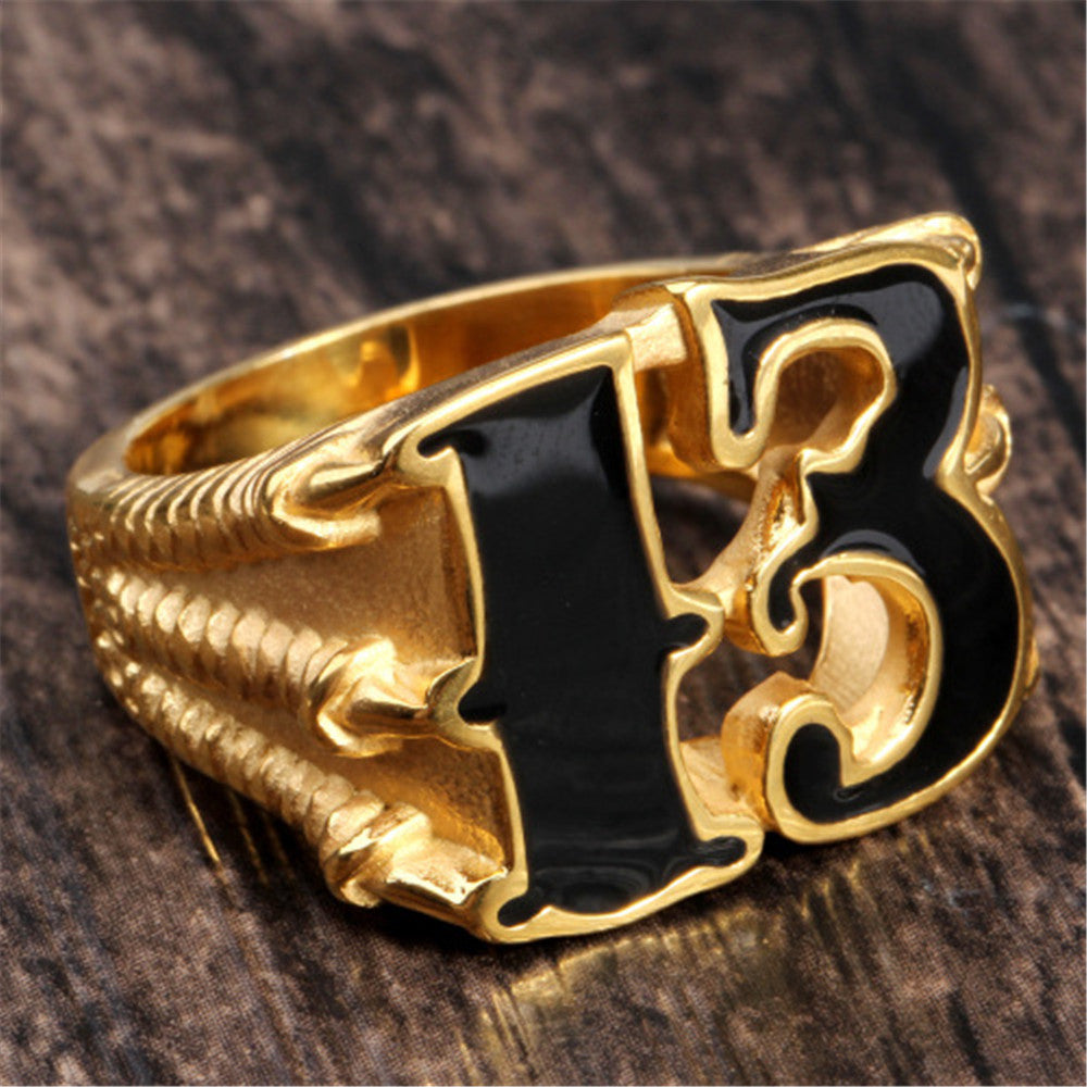 Dragon Claw Statement Ring – Gold Tone