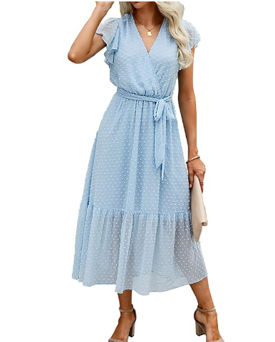Women's French Vintage-Style Summer Dress