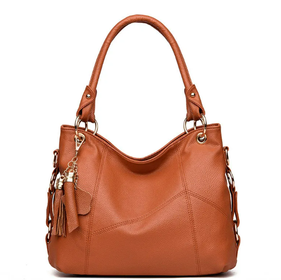 Women's Soft Vegan Leather Crossbody Shoulder Bag