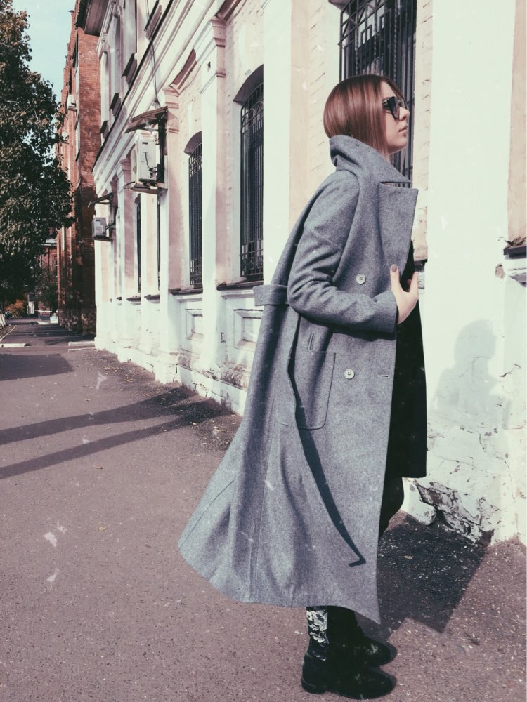 Women's Oversized Soft-Knit Maxi Coat