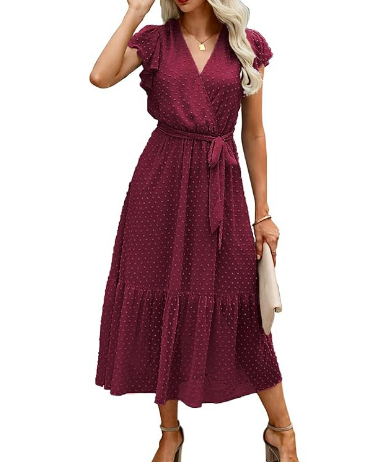 Women's French Vintage-Style Summer Dress