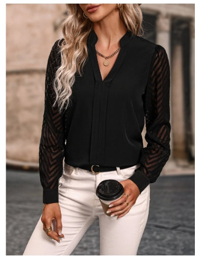 Women's Chiffon Blouse – Modern Classic Fit