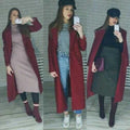 Women's Oversized Soft-Knit Maxi Coat