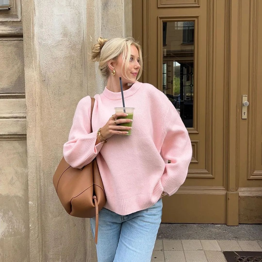 Women's Loose Fit Long Sleeve Top