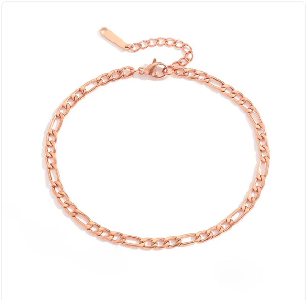 Stainless Steel Anklet – Minimalist Chain