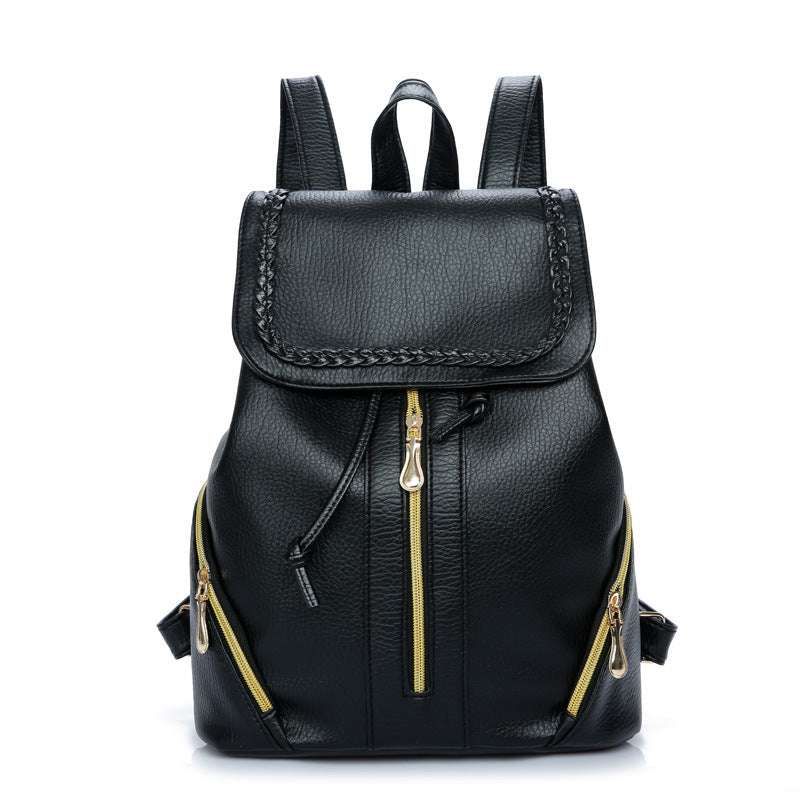 Vegan Leather Travel Backpack