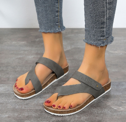 Women's Open-Toe Flat Comfort Sandals