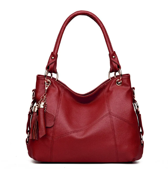 Women's Soft Vegan Leather Crossbody Shoulder Bag