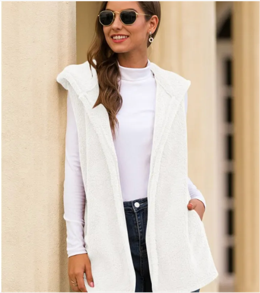 Women's Vest Jacket with Pockets