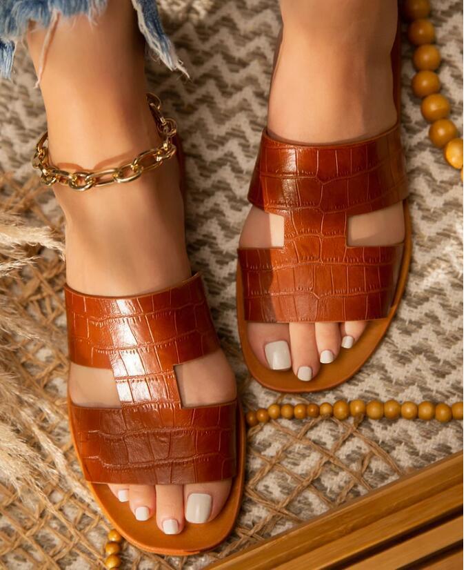 Women's Casual Flat Slip-On Slippers