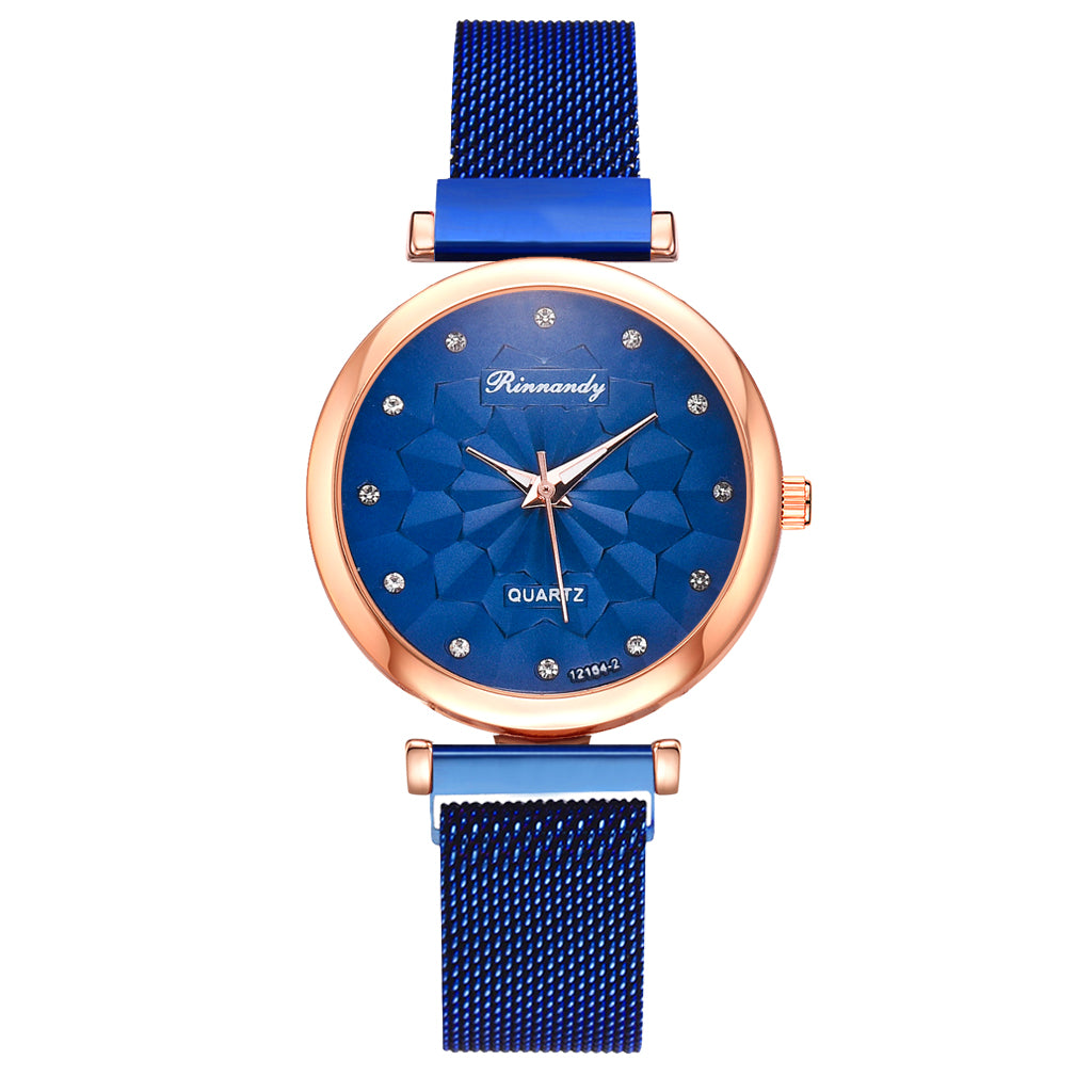 Women's Watch and Bracelet Gift Set – 5 Pieces