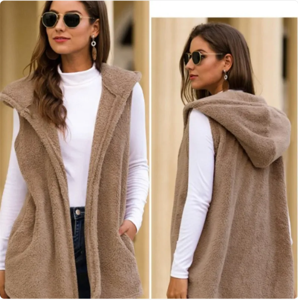 Women's Vest Jacket with Pockets