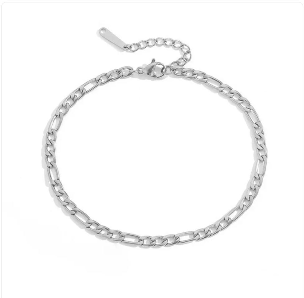 Stainless Steel Anklet – Minimalist Chain