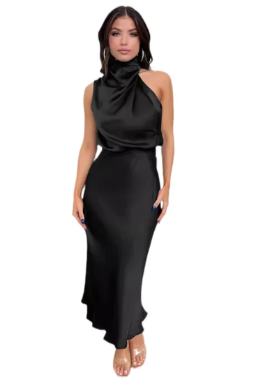 Women's Satin Maxi Dress