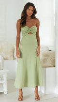 Women's Wrap Top Maxi Dress